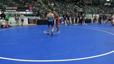 132 lbs 3rd Place Match - Mathew Prine vs Mason Shirk, Big Game Wrestling Club