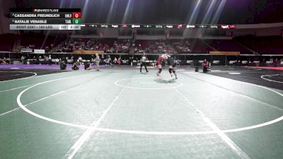 160 lbs Semifinal - Cassandra Freundlich, UNLV (W) vs Natalie Venable, Tarleton State (W)