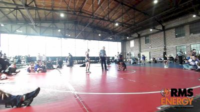 85 lbs Rr Rnd 3 - Amourah Taylor, Oklahoma Supergirls vs Kinslee McVey, Team Tulsa Girls NDT