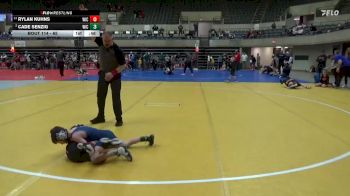65 lbs 5th Place Match - Rylan Kuhns, Maple River / USC vs Cade Senzig, LAW