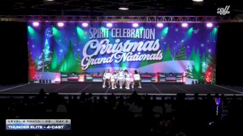 Thunder Elite - 4-Cast [2025 L4 Youth - D2 Day 2] 2025 Spirit Celebration Christmas Grand Nationals