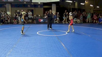 56 lbs Quarters - Jameson Green, Pedraza Wrestling vs Gabriel Beltran, Maryland