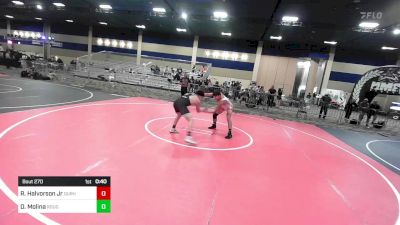 150 lbs Consi Of 4 - Richard Halvorson Jr, Durham Elite vs Dimetry Molina, Rough House WC