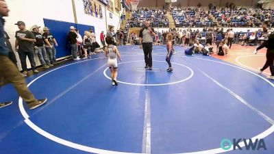 49-52 lbs Rr Rnd 2 - Aubrey Snyder, Dark Cloud Wrestling Club vs Quinn Horne, Springdale Youth Wrestling Club