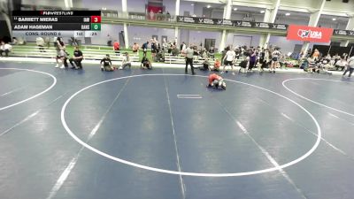 Junior Boys - 165 lbs Cons. Round 6 - Barrett Mieras, Immortal Athletics WC vs Adam Hageman, Kansas