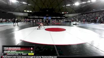 59 lbs Cons. Round 5 - Titus Brackebusch, Cherry Creek Wrestling Club vs Holden Bailey, Deer Park Ironman Wrestling Club