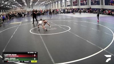 52 lbs Cons. Semi - Dallas Bartlett, 3F Wrestling vs Zane Enriquez, Takedown Elite Wrestling