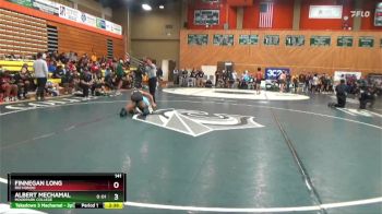 141 lbs Cons. Round 1 - Albert Mechamal, Moorpark College vs Finnegan Long, Rio Hondo
