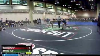 132 lbs Round 4 (10 Team) - Nikolas Utset, Eagle Empire Black vs Allan Powers, Terre Haute Blue