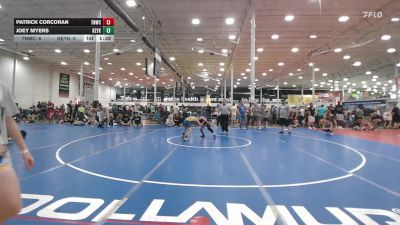 79 lbs Rr Rnd 3 - Patrick Corcoran, Team Nauman Wrestling Club - MS vs Joey Myers, Keystone Krush - MS