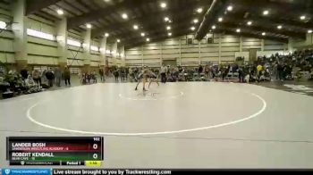 102 lbs Round 1 (4 Team) - Robert Kendall, Bear Cave vs Lander Bosh, Sanderson Wrestling Academy