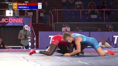 59 kg Gold - Grace Bullen, NOR vs Jowita Wrzesien, POL