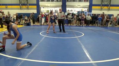 118 lbs Consy 2 - Kelsey Clark, Connellsville vs Giana Ruble, Norwin
