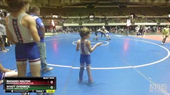 125 lbs 3rd Place Match - Rhoades Walton, Williamsburg Wrestling Club vs Wyatt Overbeck, Hickory Wrestling Club