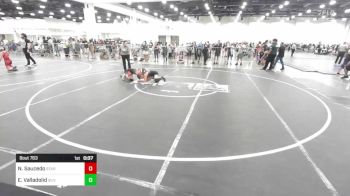 109 lbs Consi Of 8 #2 - Nielle Saucedo, Stars And Stripes vs Elianna Valladolid, Silverback WC