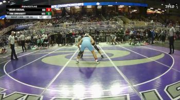 165 1A 5th Place Match - Bear Siegal, North Bay Haven vs Tre Driggett, Merritt Island