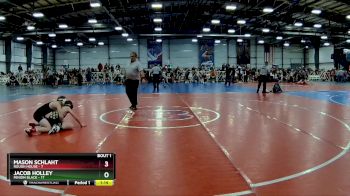 96 lbs Rd# 1 9:00am Friday - Jacob Holley, Minion Black vs Mason Schlaht, Rough House