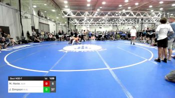 177 lbs Semifinal - Matt Hoxie, Journeymen Wrestling vs Jaden Simpson, Revival Elite