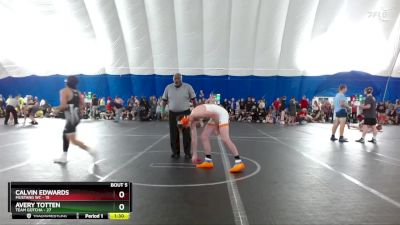 165 lbs Round 2 (8 Team) - Avery Totten, Team Gotcha vs Calvin Edwards, Mustang WC