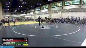 152 lbs Placement (16 Team) - Rylan Lebrun, Terre Haute Blue vs Jeremiah Chavis, Hernando Wrestling