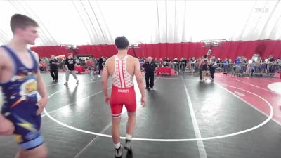 165 lbs Quarterfinal - Declan Koch, Askren Wrestling Academy vs Jacob Dannenberg, Sarbacker Wrestling Academy