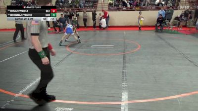 75_B lbs Consi Of 8 #1 - Micah Wertz, Milton vs Brennan Young, Harborcreek