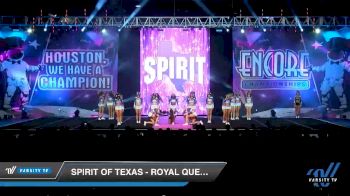 Spirit of Texas - Royal Queens [2019 Senior - Small 4 Day 2] 2019 Encore Championships Houston D1 D2