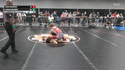 175 lbs Consi Of 32 #1 - Liam Johnson, VA vs Logan Holmes, MA