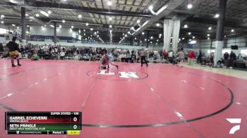 106 lbs Quarterfinal - Seth Pringle, Great Neck Wrestling Club vs Gabriel Echeverri, Virginia Beach