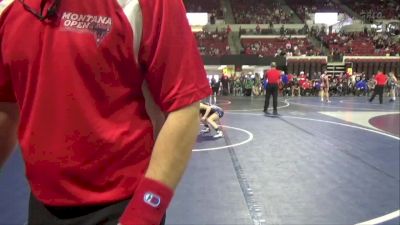 106 lbs 3rd Place Match - Payton Welch, Shepherd Wrestling Club vs Riley Pedersen, Glasgow Wrestling Club