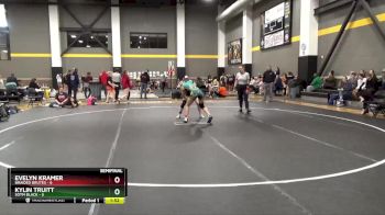112 lbs Semis (4 Team) - Evelyn Kramer, Braided Brutes vs Kylin Truitt, SOTM Black