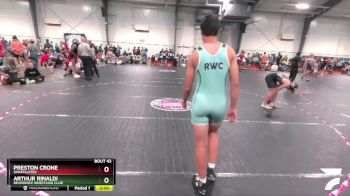 152 lbs Round 5 - Arthur Rinaldi, Reverence Wrestling Club vs Preston Crone, Unaffiliated