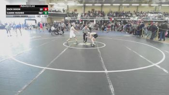 106 lbs Consolation - Zack Dixon, Xavier vs Caden Hughes, Ponaganset