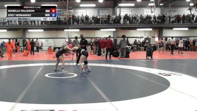 94Yellow lbs Rr Rnd 1 - Isabella Palleschi, Shenendehowa vs Zoey Hernandez, Rocky Point