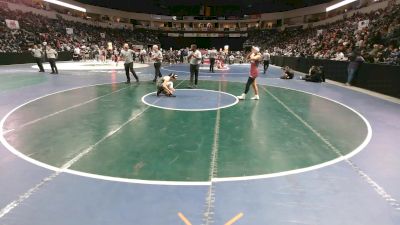 Girls 140 lbs Quarterfinal - Laura Almanza, Deming vs Mayte Trevizo, Hobbs