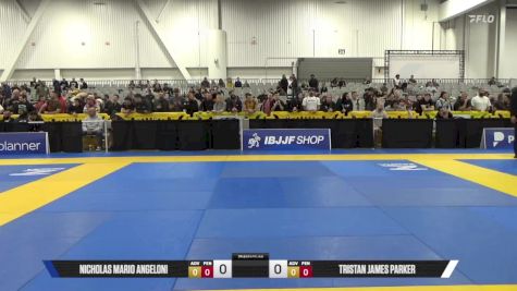 TRISTAN JAMES PARKER vs NICHOLAS MARIO ANGELONI 2025 World IBJJF Jiu-Jitsu No-Gi Championship