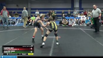 80 lbs Finals (2 Team) - Hunter Herz, Ranger WC vs Carter Roy, Virginia Team Predator