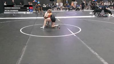 124 lbs Cons. Semi - Hannah Henderson, Oklahoma State University vs Bettie Chambers, Doane