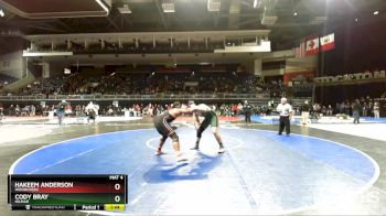 215 lbs Champ. Round 1 - Cody Bray, Hilmar vs Hakeem Anderson, Woodcreek