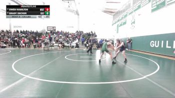 126 lbs Round Of 32 - Owen Hamilton, Woodstock Academy vs Grady Decker, Guilford