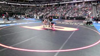 G135-4A Quarterfinal - Kate Doughty, Canon City Girls vs Bazil St. Germain, Middle Park Girls