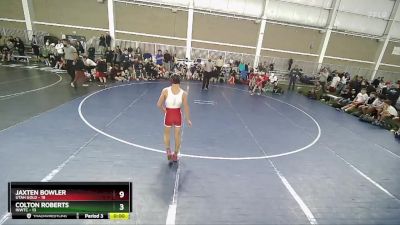 110 lbs Quarters & Wb (16 Team) - Nolan Carlson, Utah Gold vs Elijah Governor, INWTC