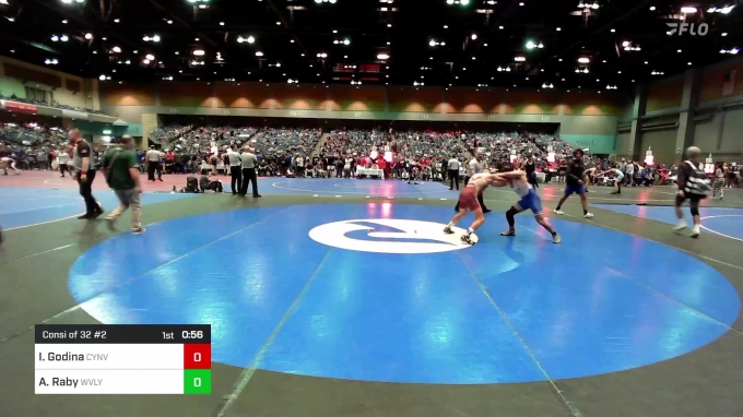 138 lbs Consi Of 32 #2 - Isaak Godina, Canyon View vs Alias Raby, West ...