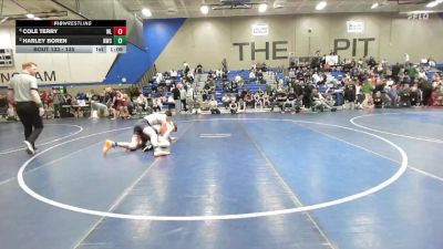 135 lbs Quarterfinal - Harley Boren, Northside Wrestling Club vs Cole Terry, Northside Wrestling Club