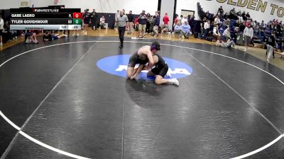172 lbs Semifinal - Tyler Goughnour, Norwin vs Gabe Laero, Plum
