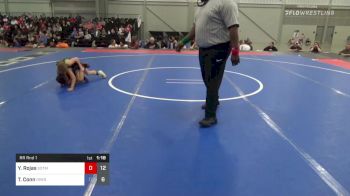 60 lbs Rr Rnd 1 - Yaretzi Rojas, Sisters On The Mat vs Tori Conn, Oregon Womens Wrestling