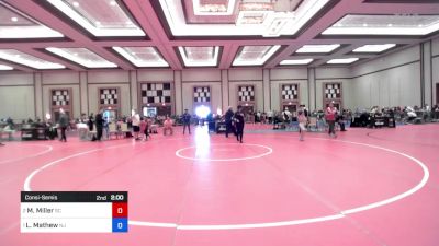 59 lbs Consolation - Mack Miller, Sc vs Levi Mathew, Nj