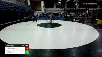 120 lbs Consi Of 8 #1 - Thomas Giannitti, Weston vs Jackson Anis, Suffield/Windsor Locks