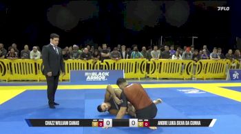 Andre Luka Silva Da Cunha vs Chazz WILLIAM Canas 2025 Pan IBJJF Jiu-Jitsu No-Gi Championship