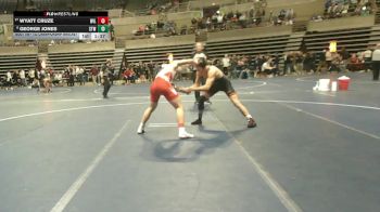 152 Championship Bracket Champ. Round 2 - Wyatt Cruze, Willmar vs George Jones, Stillwater